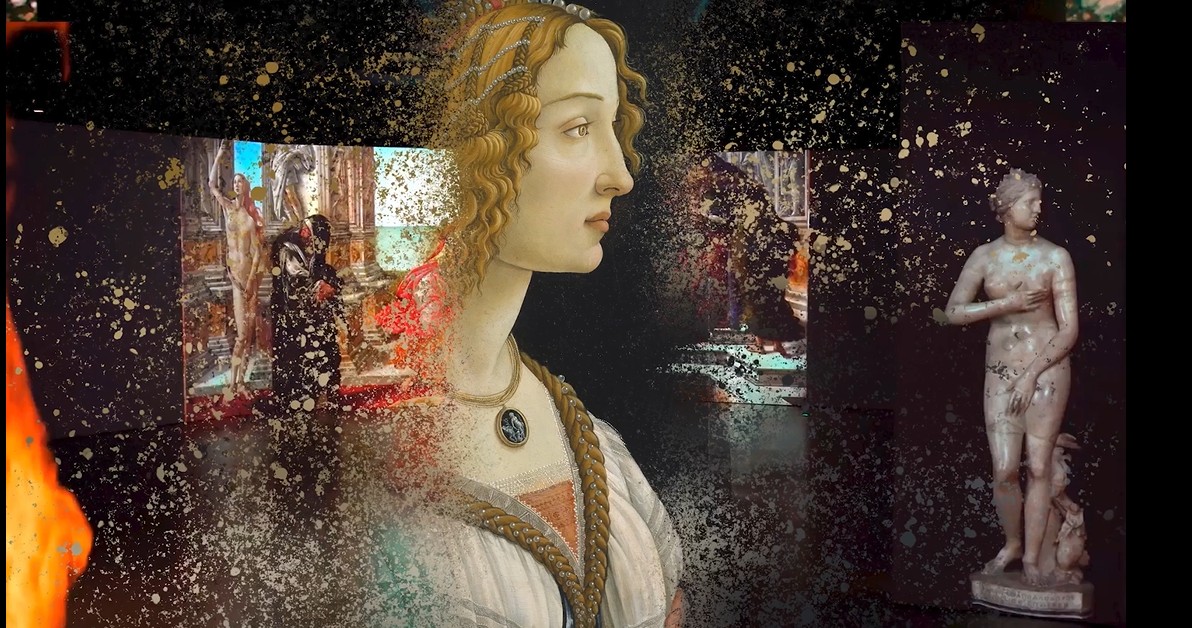 Immersive fine art experience